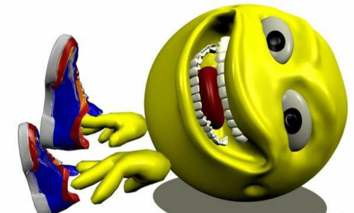 Смайлик 3д. Смайлики 3d. Ржущий смайлик анимация. Смешная 3д анимация.