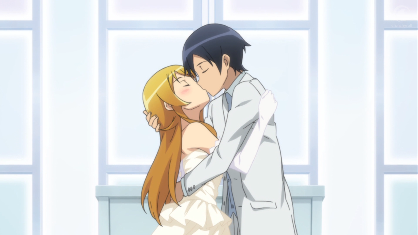 oreimo kiss.