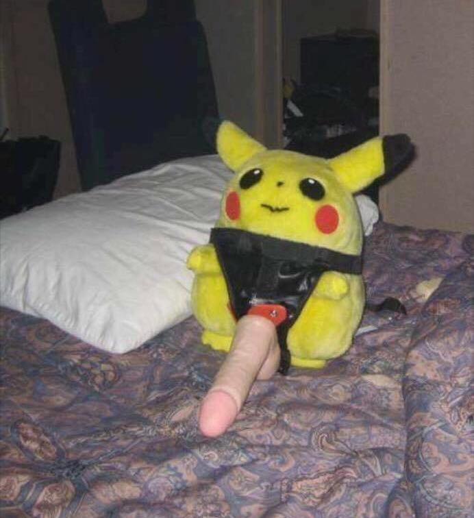 pikachu hold baby.