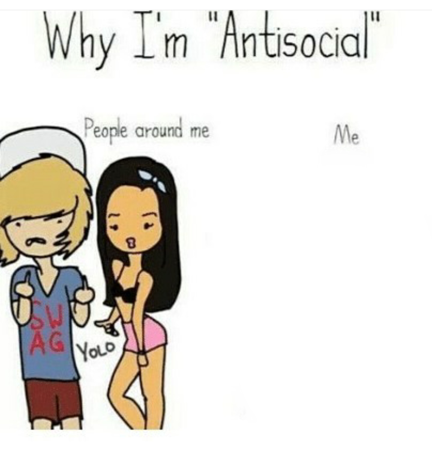 Why is she different. Why i'm Antisocial. Why i am Antisocial. Why i am Antisocial meme. Why me meme.